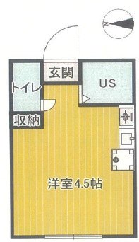 CREA中野坂上の間取り