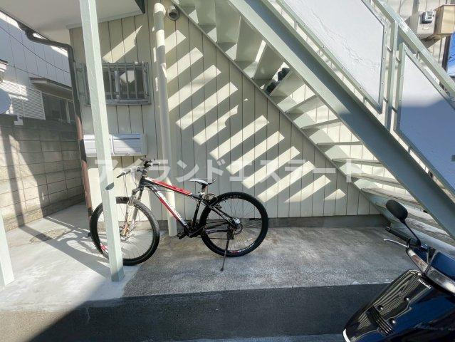 多摩ハイツB棟　1フロア1住戸　リフォーム済　独立洗面台のその他共用部分
