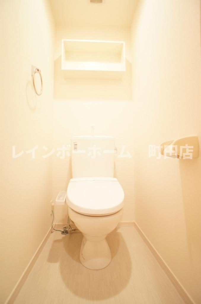 リブリ・花※初期費用分割あと払いサービス利用可能物件のトイレ