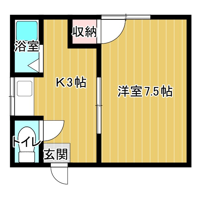 本別APの間取り
