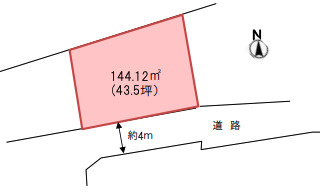 【区画図】 | 熊谷市上之　中古戸建