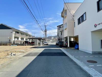 【前面道路含む現地写真】 | 【新築分譲住宅　～クレイドルガーデン～】 　山辺町山辺　第13　全1棟