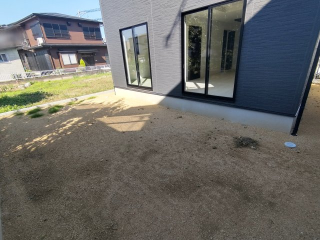 新築戸建・新築建売　郡山市台新一丁目　開成小・第一中の庭|お庭がございますので、家庭菜園やガーデニングなどの趣味も楽しむことができます！