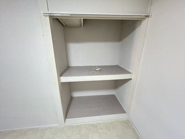 守口市アパートの収納