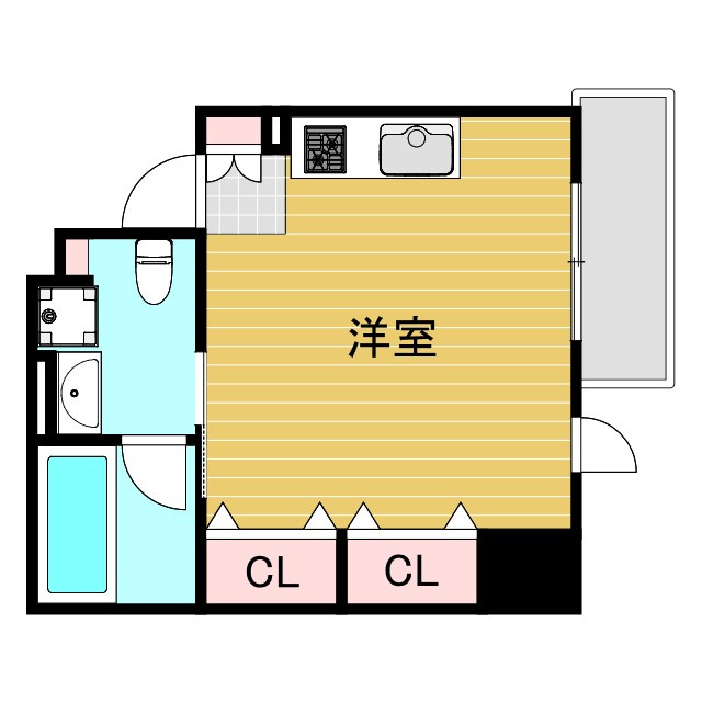 フロンティアゲート淀川の間取り