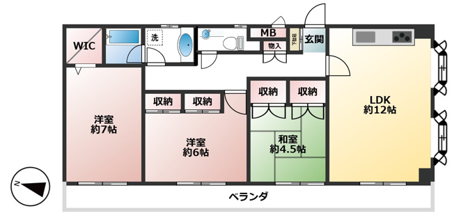 【間取り】 | メゾン・フォレスト