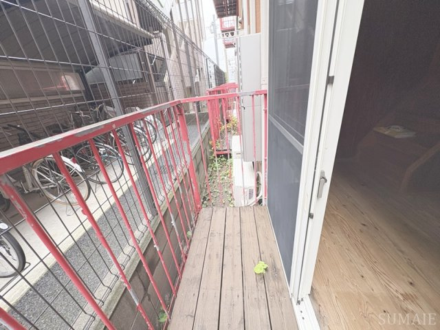 タウンカテッジ瑞江のバルコニー