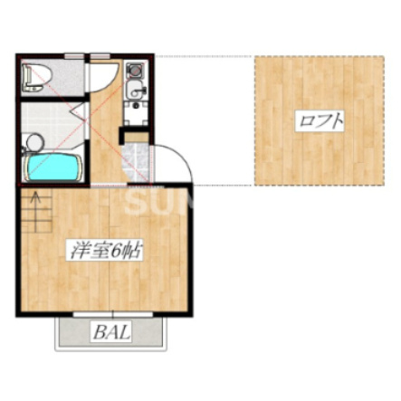 タウンカテッジ瑞江の間取り