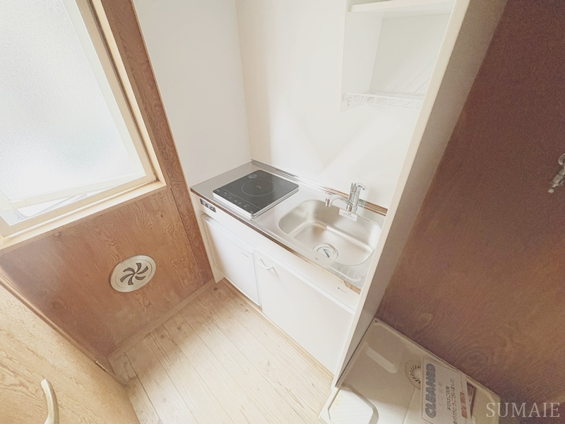タウンカテッジ瑞江のキッチン|お掃除楽々IHコンロ☆