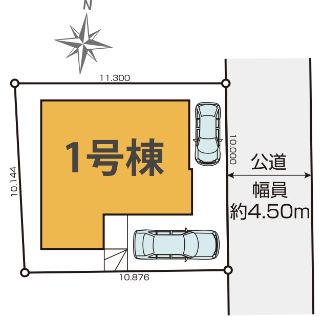 【仲介手数料無料】入間市　東藤沢９期　全１棟　入間市の不動産なら西武ハウジングの区画図