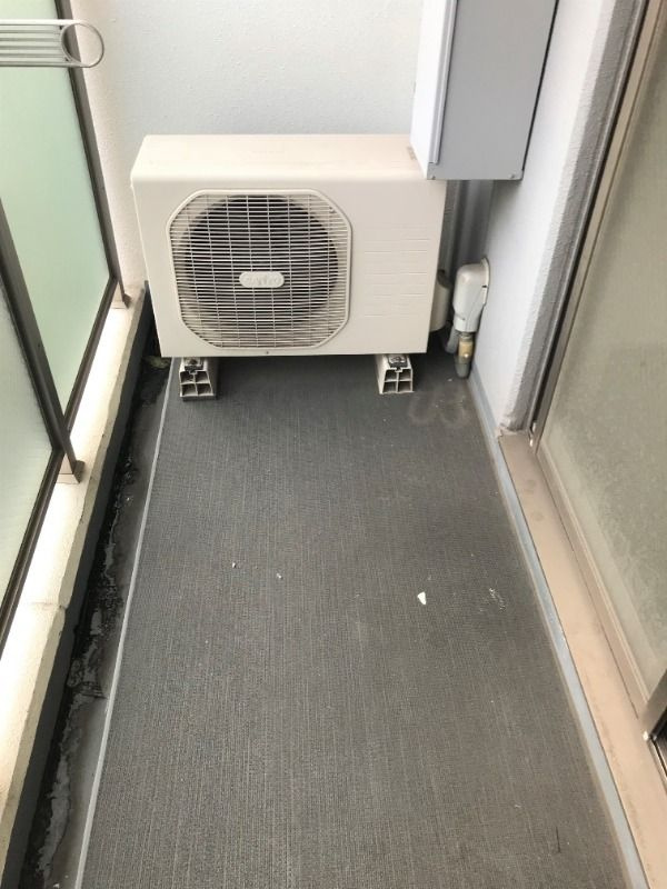 エフシティ亀戸のバルコニー