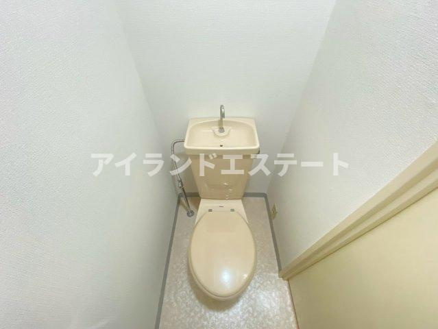 メゾンエル桜新町　ペット相談　陽当たり良好　高層階のトイレ