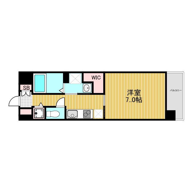 LUMINOUS新大阪の間取り
