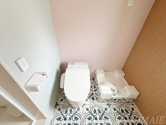 タウンカテッジ鹿骨Ⅱのトイレ|清潔感のあるトイレです