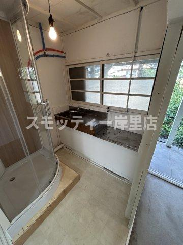 守口市アパートのキッチン