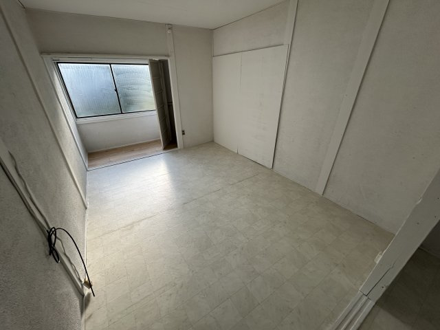 守口市アパートの寝室
