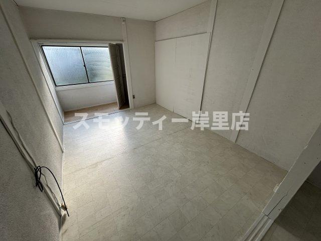 守口市アパートの寝室
