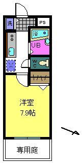 【間取り】 | ルーチェⅡ番館