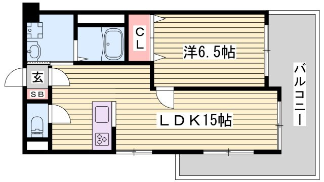 パレスタジオの間取り