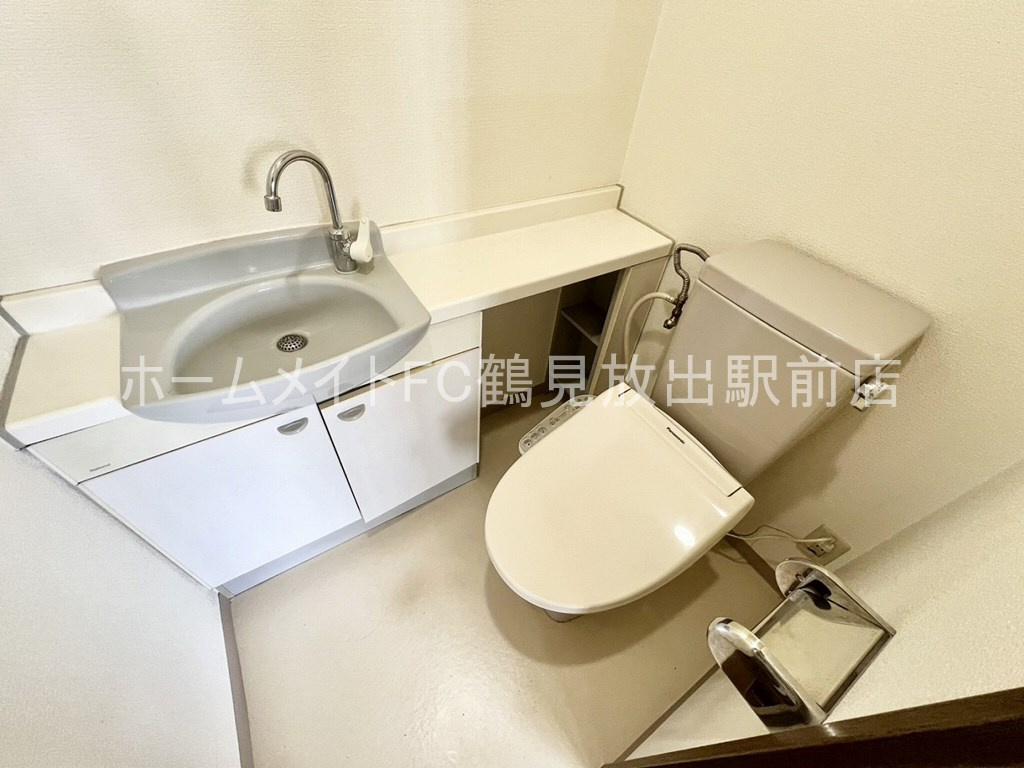 大阪市鶴見区横堤１丁目の賃貸マンションのトイレ