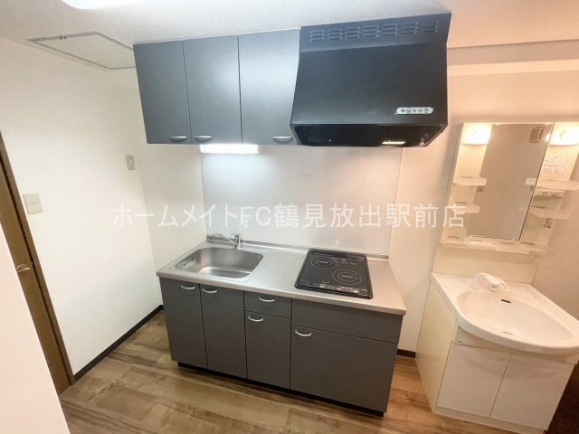 東大阪市高井田本通７丁目の賃貸マンションのキッチン