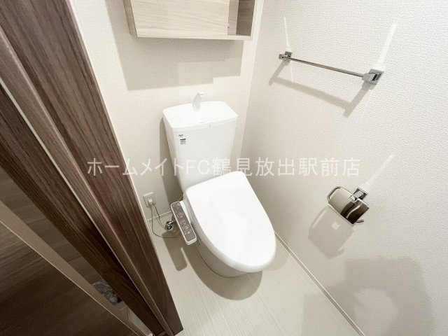 大阪市鶴見区横堤４丁目のアパートのトイレ