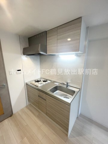 大阪市城東区中浜２丁目の賃貸マンションのキッチン
