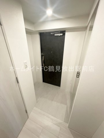 大阪市城東区中浜２丁目の賃貸マンションの玄関