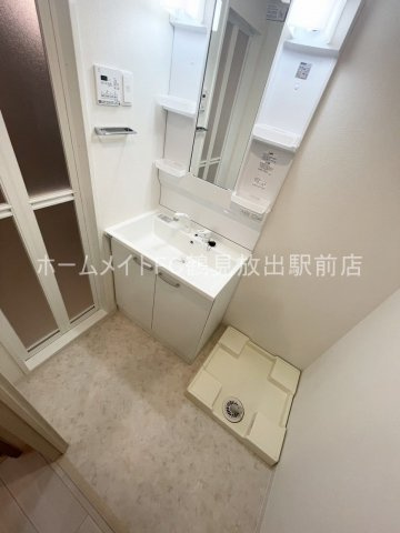 大阪市城東区中浜２丁目の賃貸マンションの洗面所