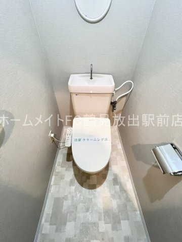 大阪市鶴見区今津北４丁目の賃貸マンションのトイレ
