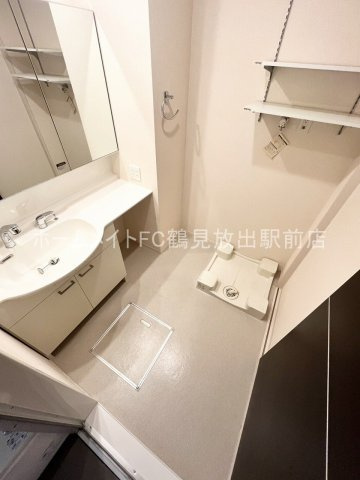 東大阪市森河内東２丁目のハイツの洗面所