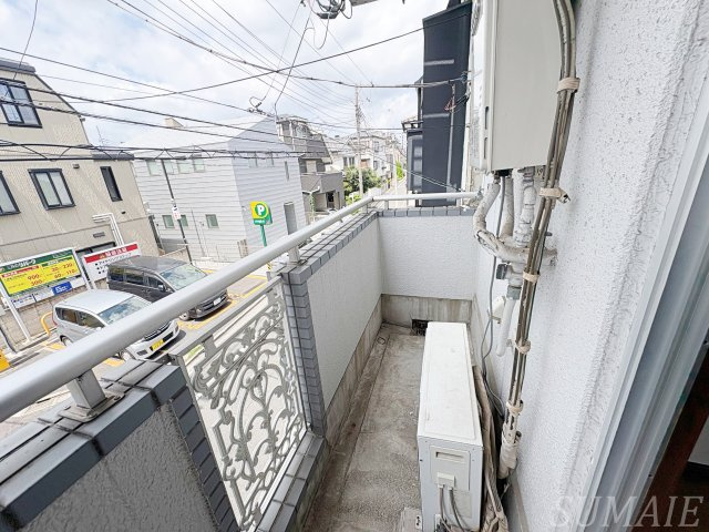 KOSMY岡山のバルコニー|外からの目が気にならないバルコニーで洗濯物が干せます