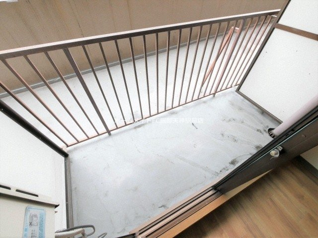 ドエル南本町のバルコニー