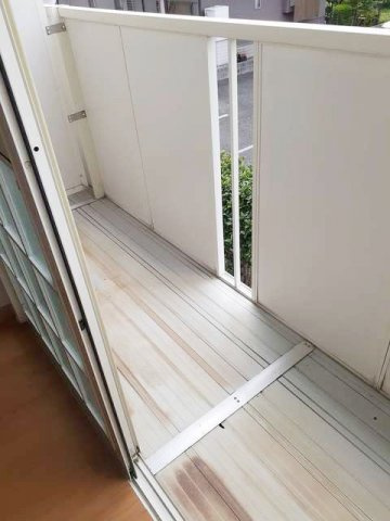 エクセルハイムⅤのバルコニー|広々としたバルコニーです