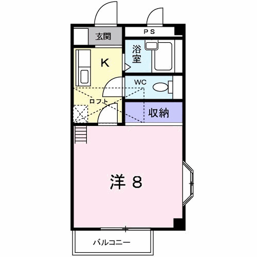 サンシャインハイツの間取り