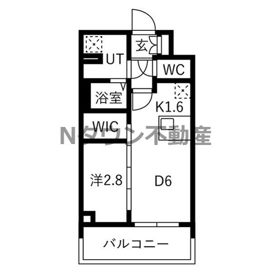 【間取り】 | メイクスアート名古屋リニアFRONT | 間取りです。