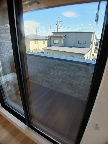 グラン・メゾン飛田Ｂのバルコニー|バルコニー付きです