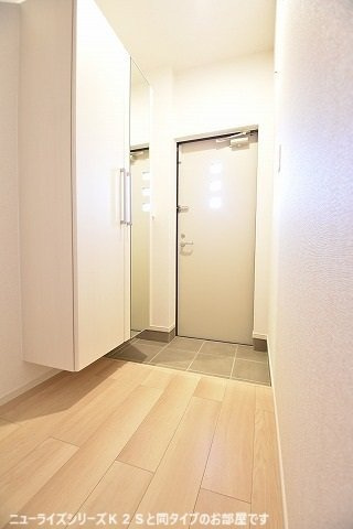 リスティフェルトＢの玄関|シンプルで使いやすい玄関です