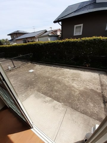 スワンＢの庭|お庭の付いた物件です
