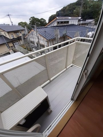 アプリコット七ッ江のバルコニー|暖かな日差しのふりそそぐバルコニー