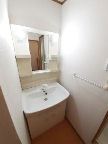 アプリコット七ッ江の洗面所|コンパクトで使いやすい洗面所