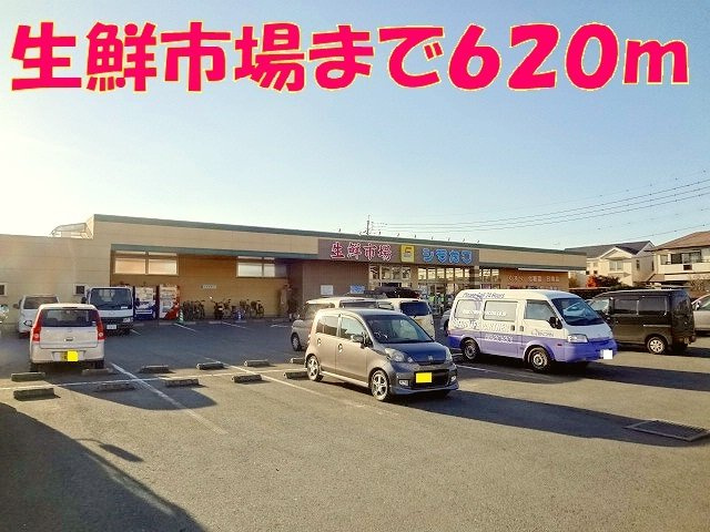 サンシャインコテージⅡ　Ａの周辺|生鮮市場まで620m