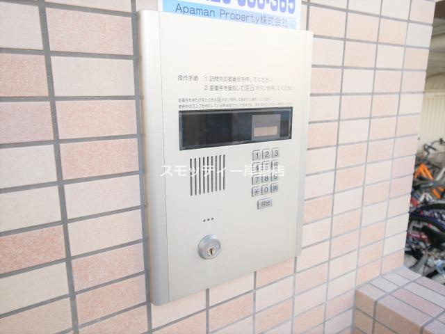 アロース我孫子東のセキュリティ