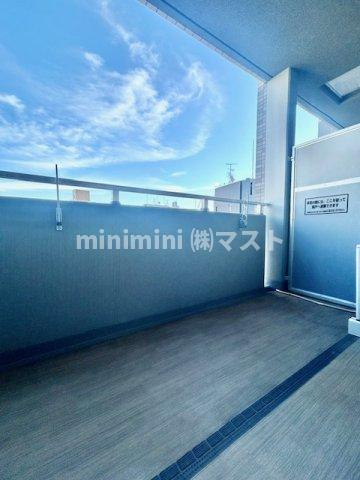 大阪市西区南堀江４丁目の賃貸マンションのバルコニー