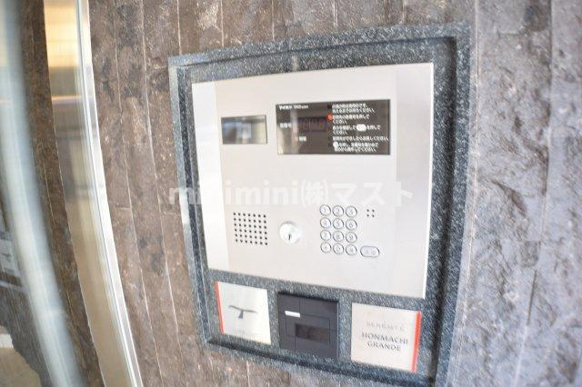 大阪市西区立売堀１丁目の賃貸マンションのセキュリティ