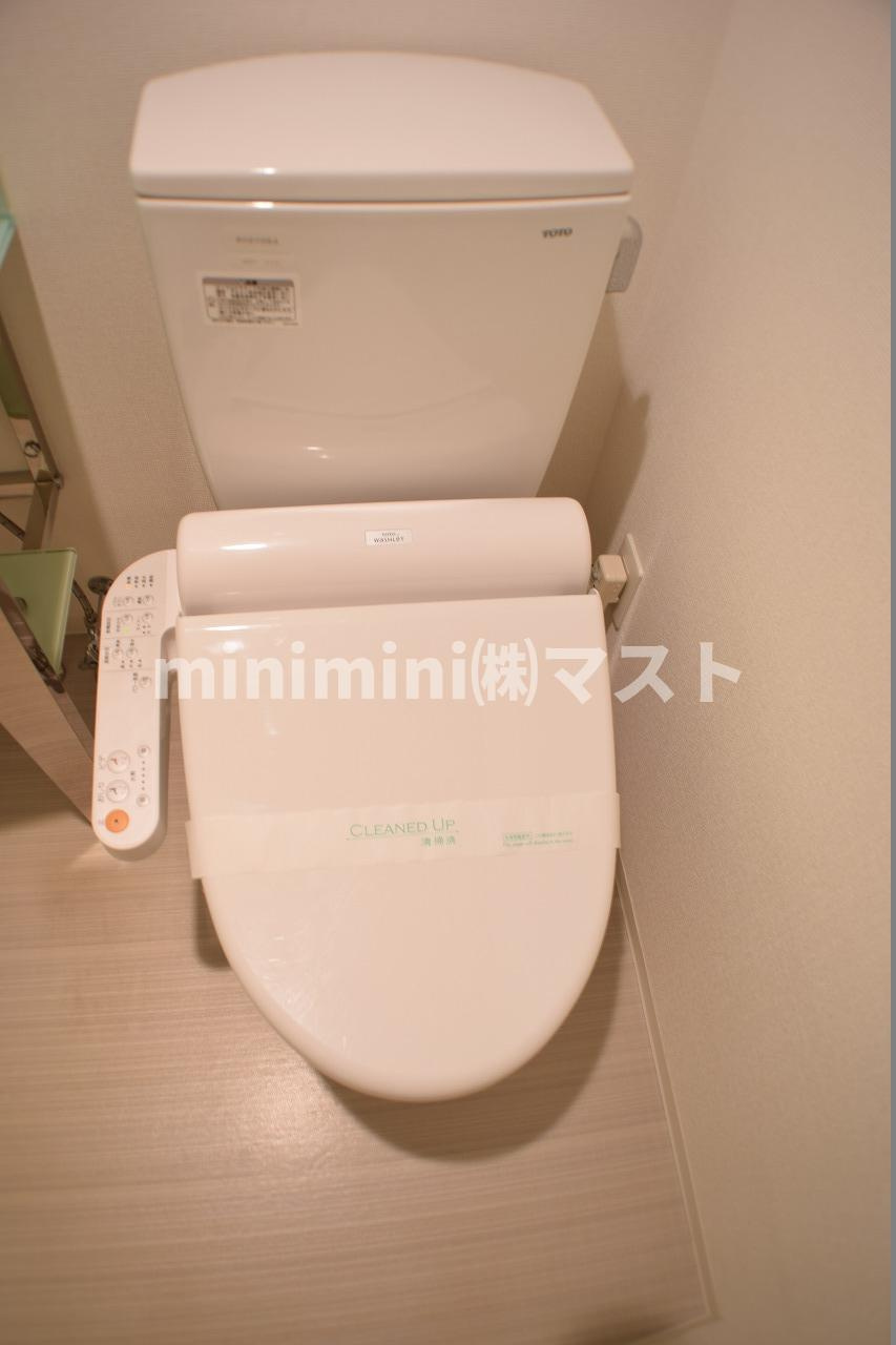 大阪市西区立売堀１丁目の賃貸マンションのトイレ
