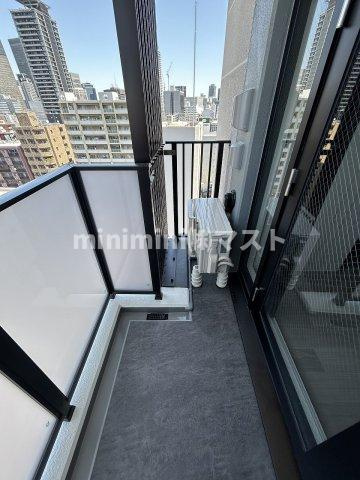 大阪市西区京町堀２丁目の賃貸マンションのバルコニー