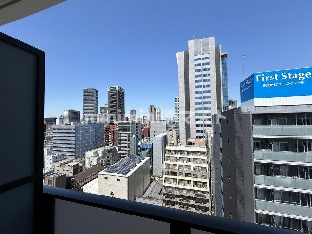 大阪市西区京町堀２丁目の賃貸マンションの展望