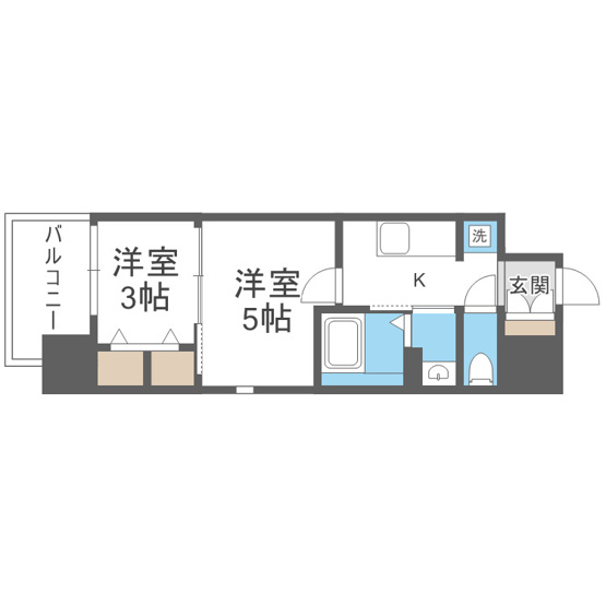 【間取り】 | ArtizA堺