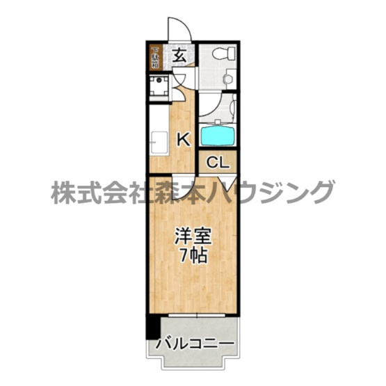 【間取り】 | 　グレーシィ門真
